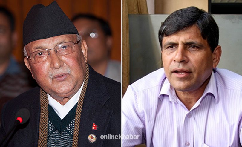 एमाले बैठकमा ओली र भुसालवीच भनाभन